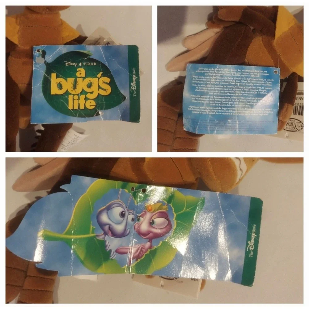 Disney Store Vintage 1998 A Bug's Life Hopper Grasshopper 8